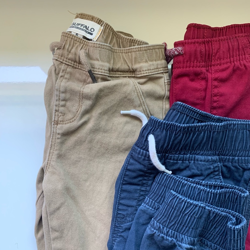 Boys 5T - Jogger Pants - (3 for $30) - diff brands